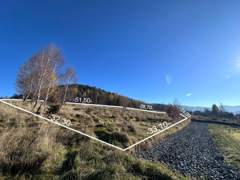 Działka budowlana Poręba Wielka/Koninki 1683m2