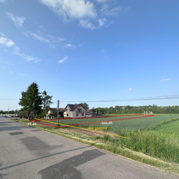 Działka rolno-budowlana Klimontów 1200m2