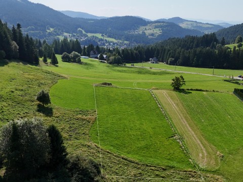 Widokowa działka budowlana 2870m2 Poręba Wielka, Orkanówka